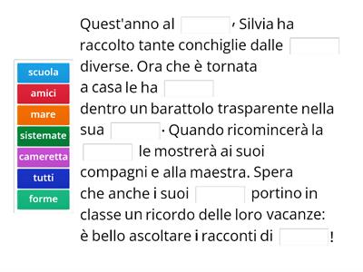 Cloze racconto 9