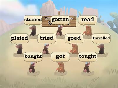 Past Simple Spelling-regular and irregular verbs