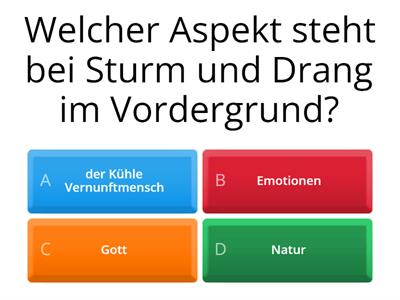 Sturm und Drang