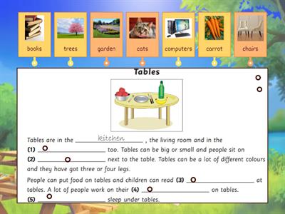 Starters Reading Part 4 E