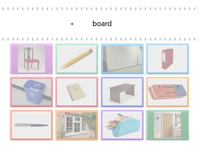 Classroom objects