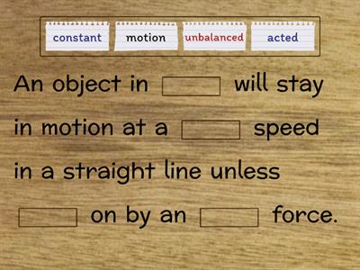 Newton's Laws of Motion