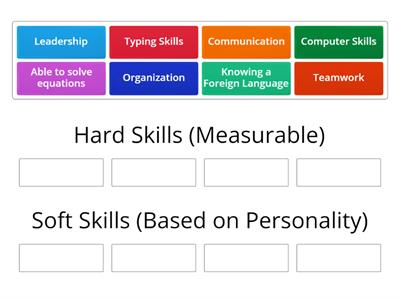 Hard v. Soft Skills