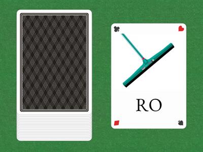 Cartas Sílabas e Figuras - ABACADA com O