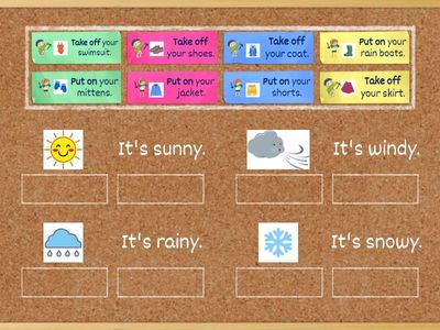 3. Put on / Take off