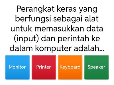 Komponen Komputer Kelas 8-2