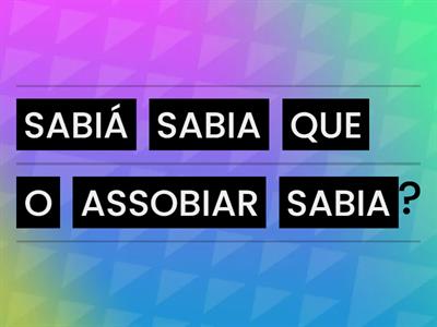 DESEMBARALHE OS TRAVA-LINGUAS E LEIA CADA UM DELES