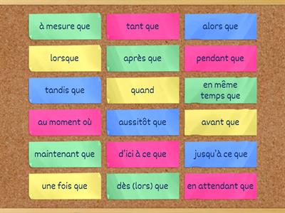 Les propositions temporelles B2