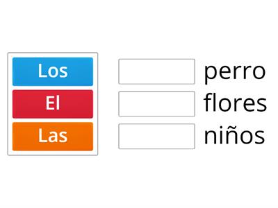 Relación adecuada entre palabras y oraciones. Relaciona cada sustantivo con su adjetivo correspondiente.