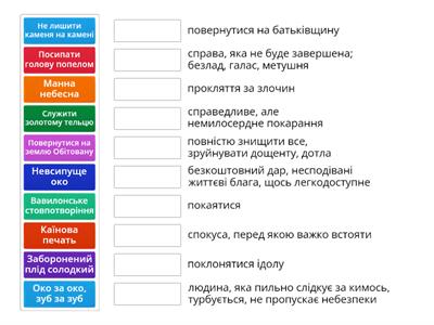 Крилаті вислови Старого Заповіту