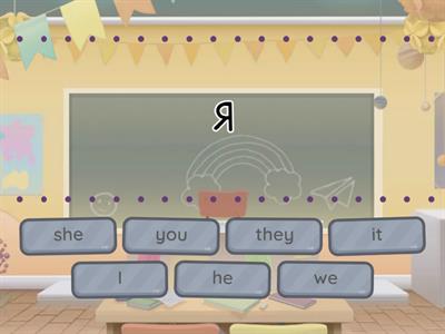 Личные местоимения 3 класс