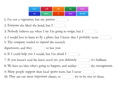 Ellipsis (auxiliaries)