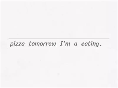 Present Continuous for future 