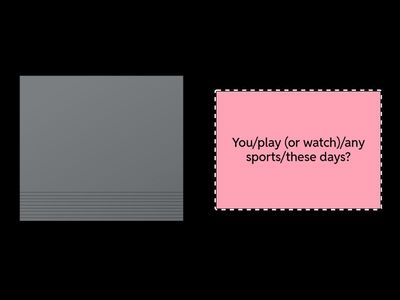 1A - Present Simple or Present Continuous