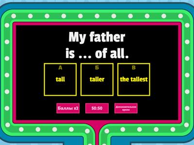  Degrees of comparison 