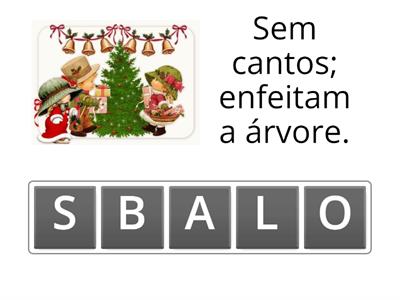 ANAGRAMA DE NATAL