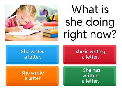 PRESENTE CONTINUO + PREGUNTAS DE INFORMACIÓN