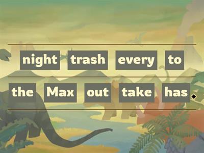 Must: have to & has to Unjumble