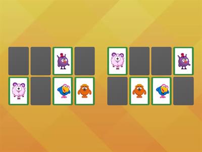 Мемо ( игра на развитие памяти)