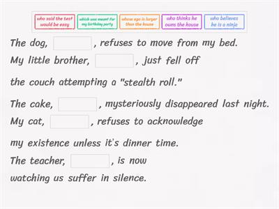 Relative Clauses 
