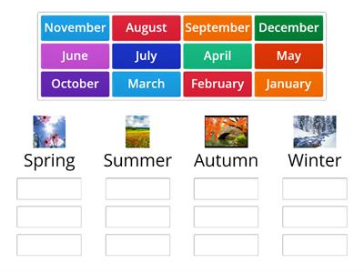 Months and Seasons