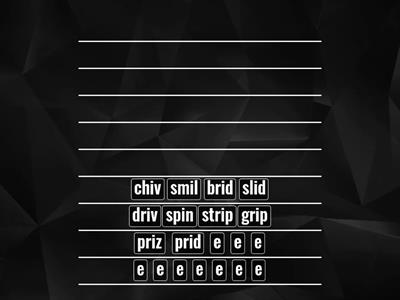 i_e Blends Word Builder 