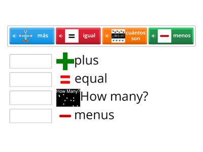 Vocabulario de matemáticas 1