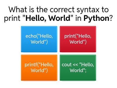 PYTHON PROGRAMMING LANGUAGE