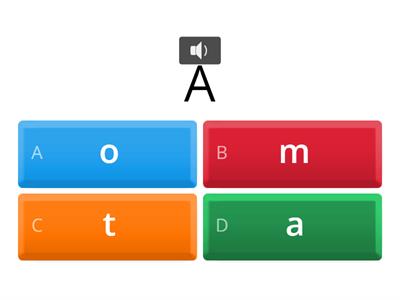 Alphabet Matching (Capital and Lower Case)