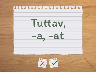 Tegusõnad ja nimisõnad (Kellele?) A1