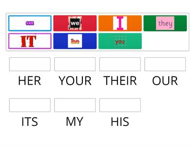 POSSESSIVES