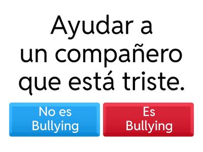 Bullying cuestionario