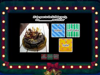 FIRST CONDITIONAL EXERCISE