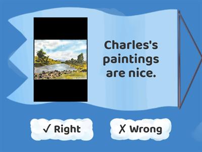 Error correction. Possesives