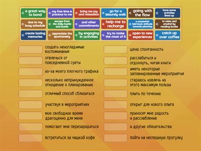 MSE ОГЭ устная часть free time Speaking vocabulary