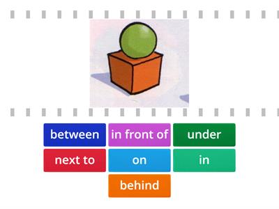 Prepositions of place 