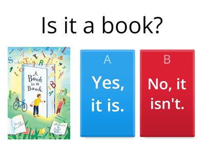 Things in the classroom