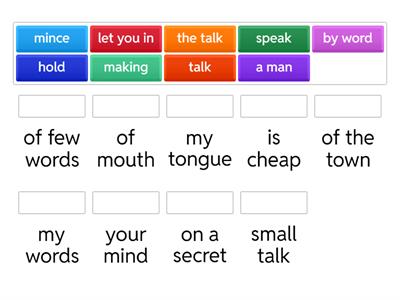 Communication Idioms