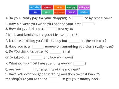 Navigate Pre-Intermediate Unit 5.2 - Money