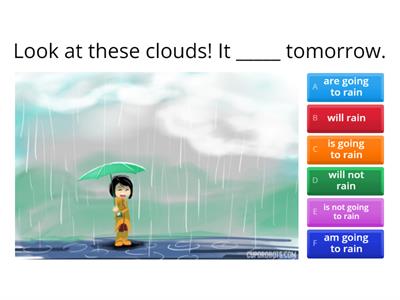 Future: Will, Going to, Present/Continuous