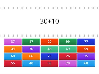  2er-Addition bis 100 