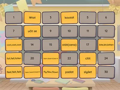 Irregular verbs(czech/english)