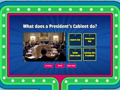 Citizenship - The President / Executive Branch