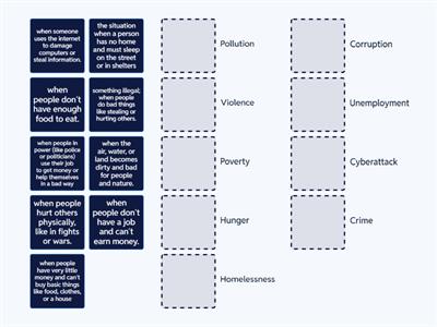 Gateway to the world U8 social problems