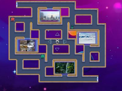 Power Up 4 What's the Climate like? - Maze Chase