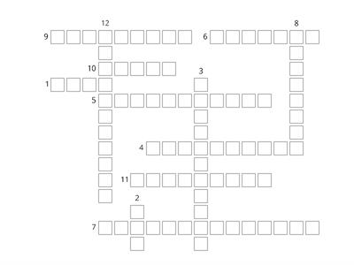 кроссворд биология