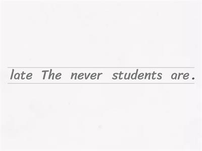 Elementary. Adverbs of frequency.