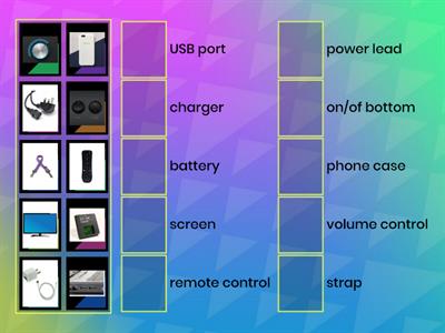 9G Parts of gadgets