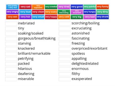 C1 Extreme adjectives