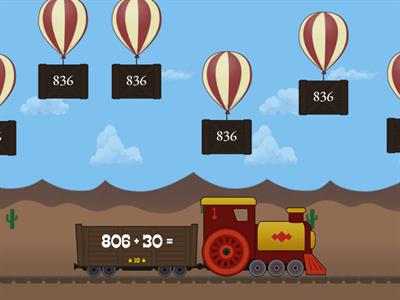 Adding + 10s to 100s